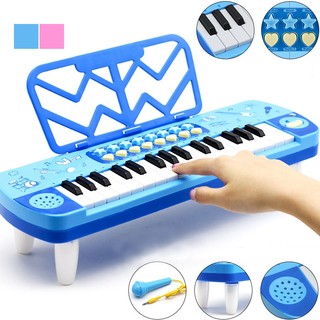 Đàn piano cho bé kèm mic, đồ chơi có nhạc cho bé