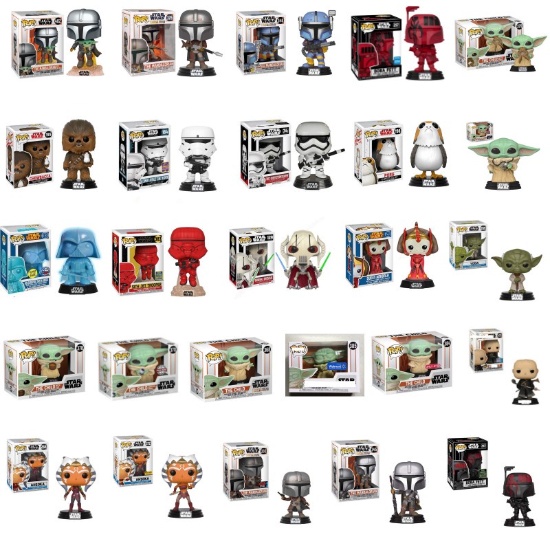 Funko Pop Mô Hình Nhân Vật Yoda Stormtrooper Trong Phim Star Wars