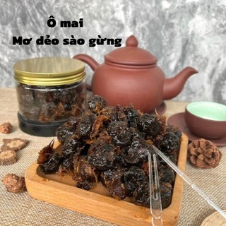 Ô mai mơ dẻo xào gừng 250gr hũ cao cấp Michufood