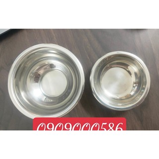Bát inox, đĩa inox đựng nước chấm, gia vị 8cm