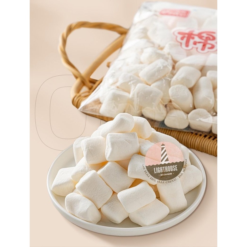Kẹo marshmallow trắng Erko 500g - Hạt Nhỏ