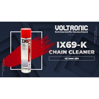Chai xịt vệ sinh sên VOLTRONIC ix69 600ml