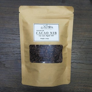Cacao ngòi và bột ca cao the nuts valley 200g