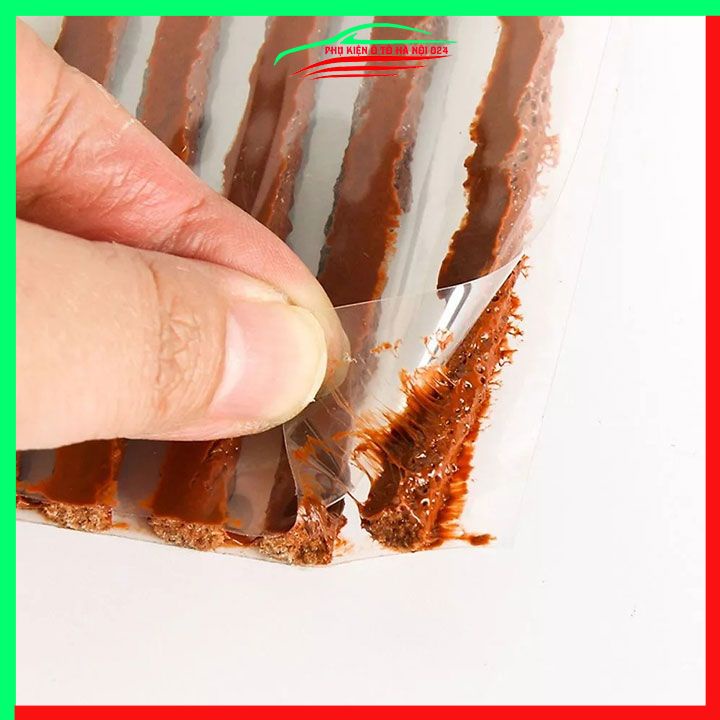 Bộ 5 miếng vá lốp không săm, vá lụi lốp ô tô, xe máy nhanh chóng, tiện lợi