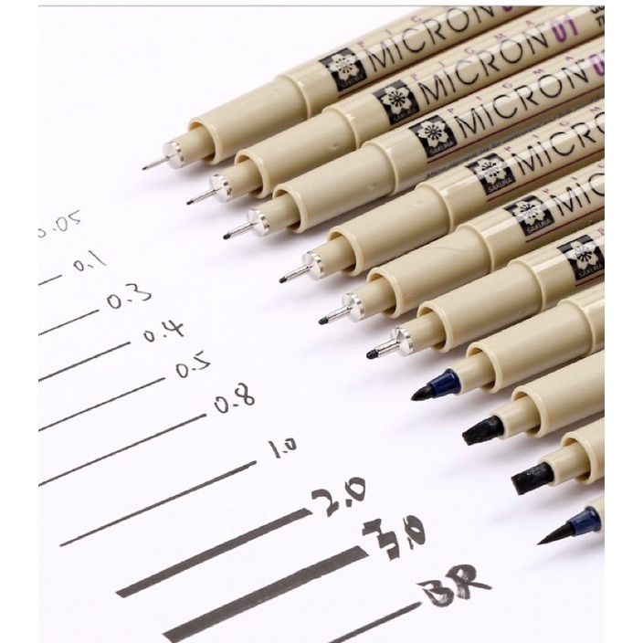 Bút line kháng nước Sakura Pigma Micron Nhật Bản