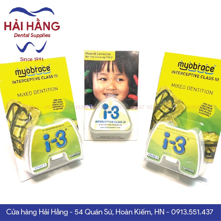 Hàm chỉnh răng Myobrace I3 cho khớp cắn ngược