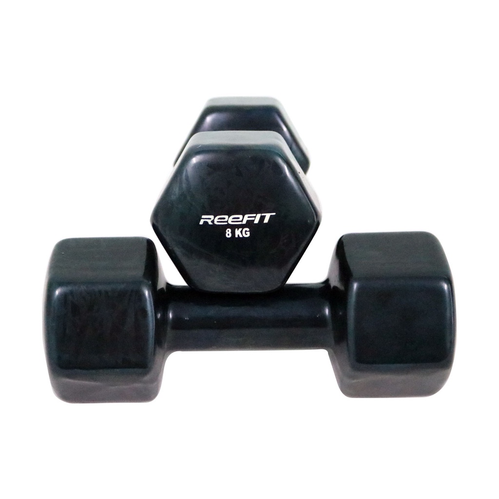 Bộ 2 tạ tay cao su 8kg Reefit