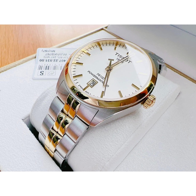 Đồng hồ nam chính hãng Tissot  T101.407.22.031.00 - Máy cơ tự động Thụy Sĩ - Kính Sapphire