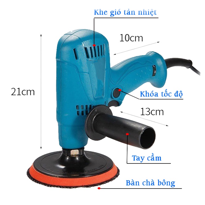 [FREE SHIP] Máy đánh bóng ô tô Full Hộp