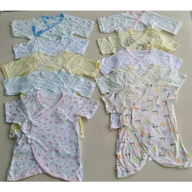 BỘ BODY SƠ SINH CỘT DÂY ORGANIC COTTON NHẬT BẢN