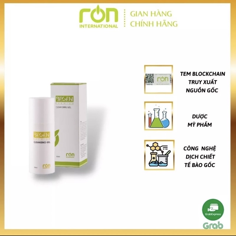 Sữa Rửa Mặt Begen Premium Cleansing Gel - Ron International