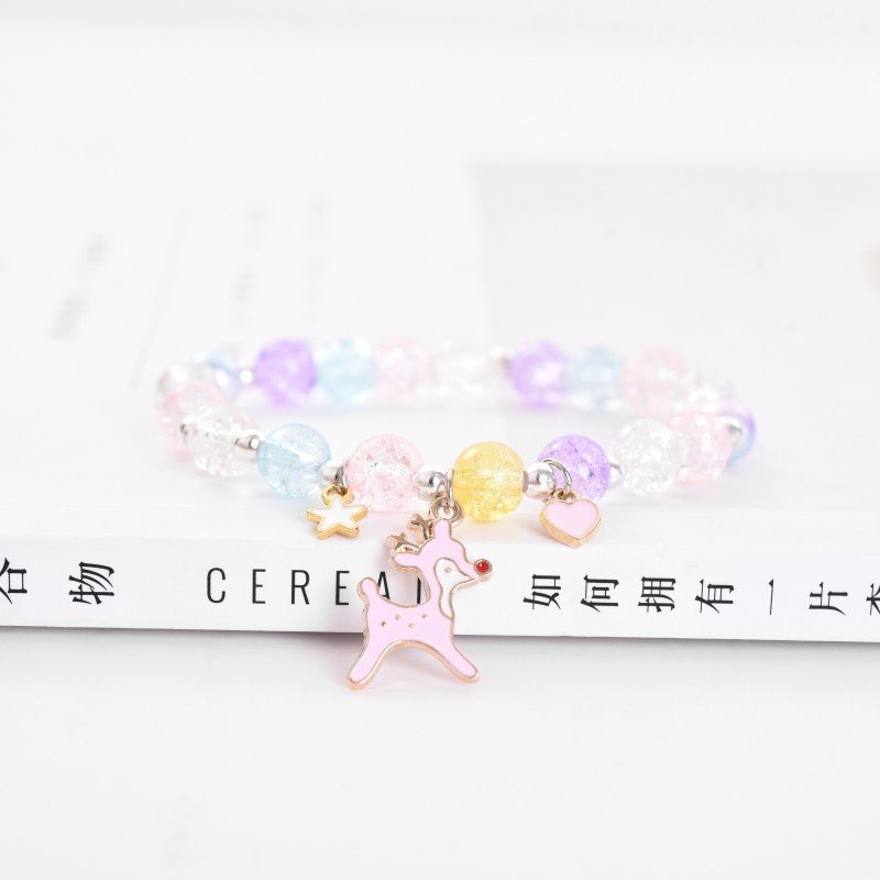 Vòng Tay Co Giãn Đính Hạt Pha Lê Thời Trang