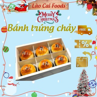 Bánh trứng chảy ngàn lớp nhân trứng muối tan chảy, bánh trứng chảy đài loan, ngon ngon, 6 chiếc và 12 chiếc, LàoCaiFoods