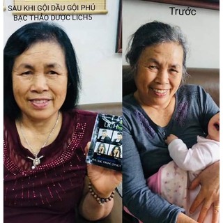 Dầu gội thảo dược đen tóc LICH 5