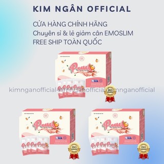 Giảm cân trái cây vị đào combo 3 hộp