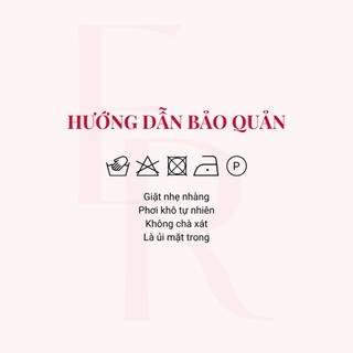 ELLAROSE Đầm đỏ thiết kế Clara thanh lịch