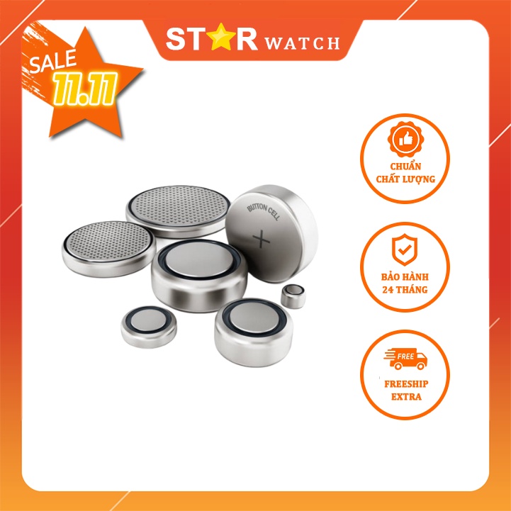 Pin Đồng Hồ Đeo Tay - Star Watch - A15