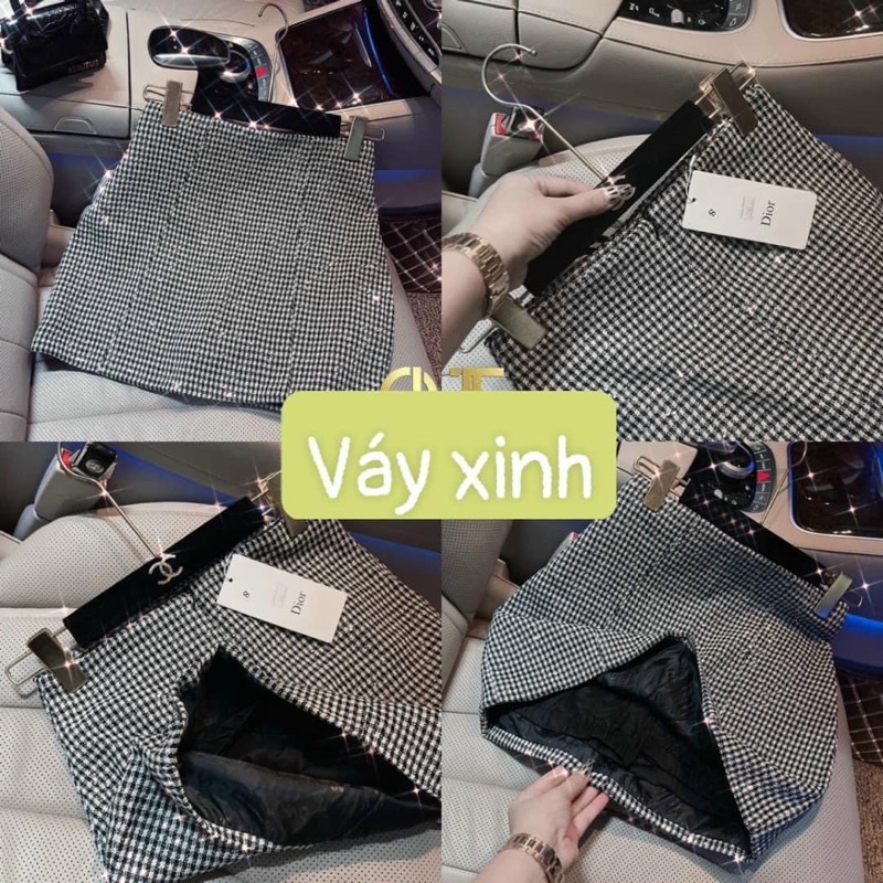 MÃ -011 CHÂN VÁY KẺ ZICZAC