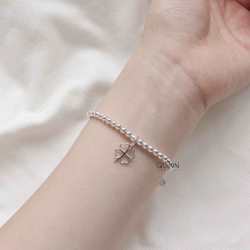 Charm treo vòng tay bạc charm mèo, thỏ, chân chó, vương miện, chuông, gấu