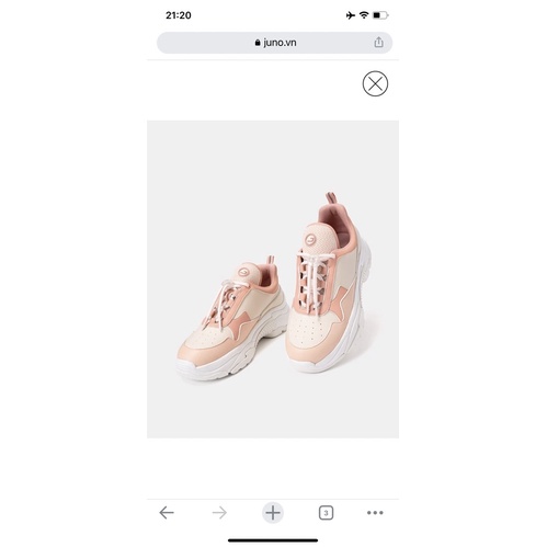 Thanh lý giày sneaker Juno size 35