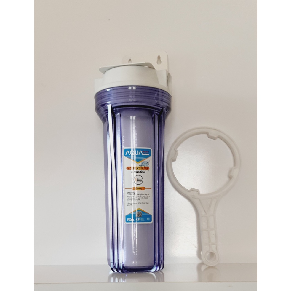 Bộ lọc sinh hoạt đơn 10 inch trong Aquasumo