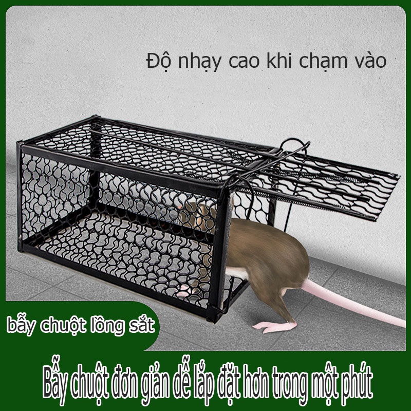 Có một cái lồng chuột, bẫy gia đình, công suất lớn, hiệu quả tốt