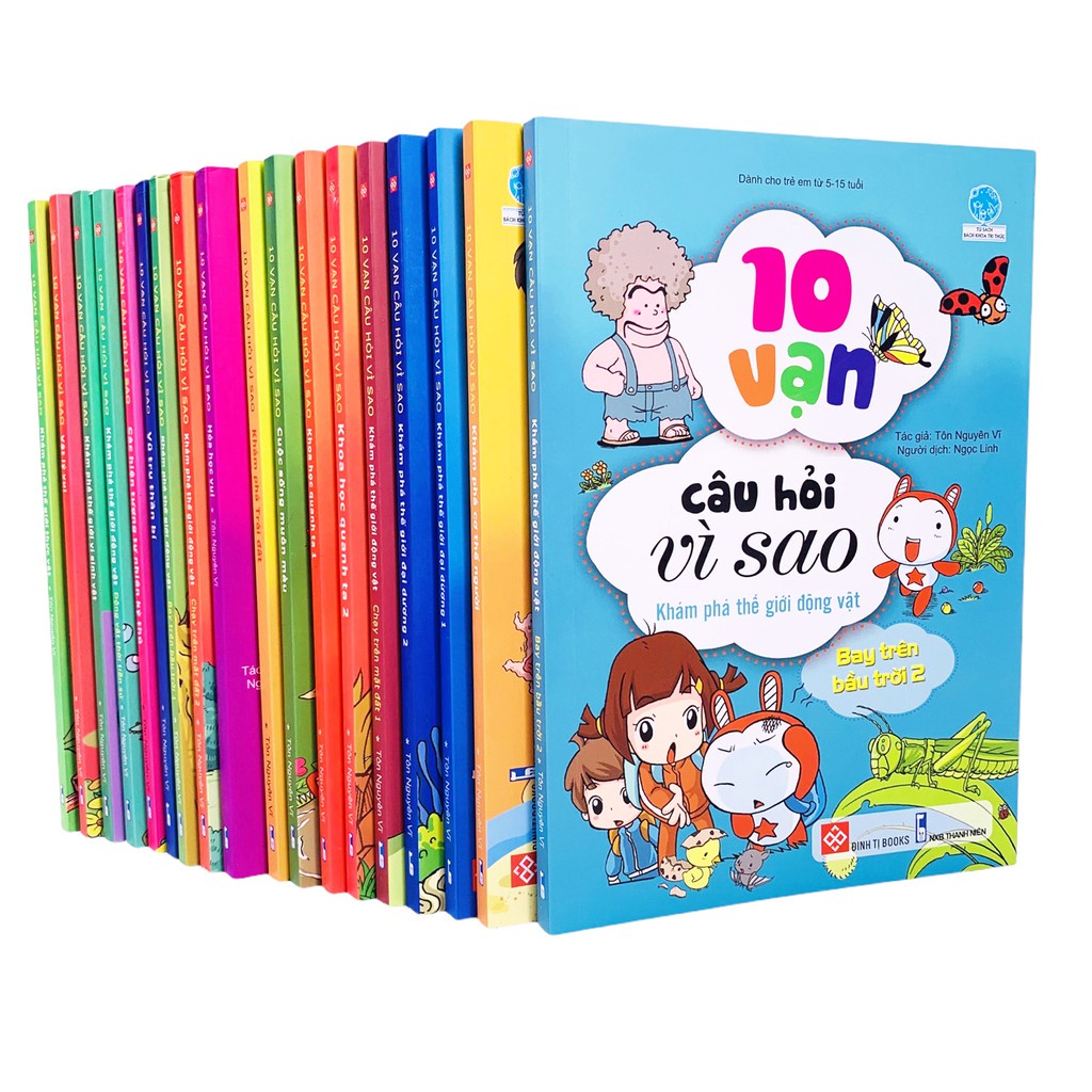 Sách - 10 vạn câu hỏi vì sao cho bé (Nhiều chủ đề) | BigBuy360 - bigbuy360.vn