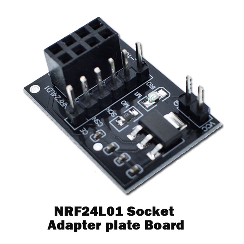 1 Cái / 6 Chiếc Mới Ổ Cắm Adapter Tấm Bảng Cho 8Pin NRF24L01 Mô Đun Truyền Không Dây 51