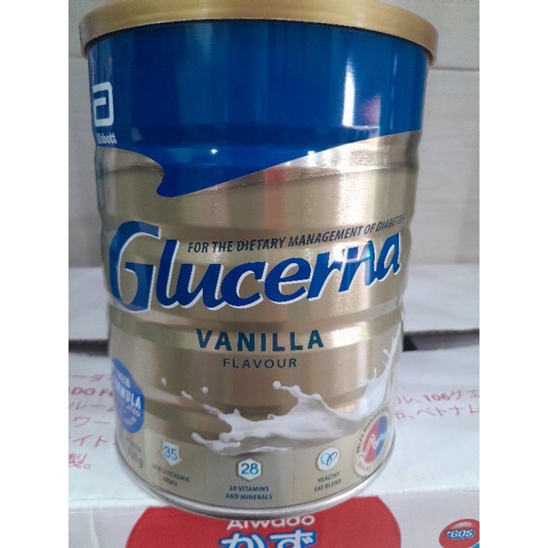 Hộp Sữa Bột Glucerna Classic Vanilla Flavour 850g Úc