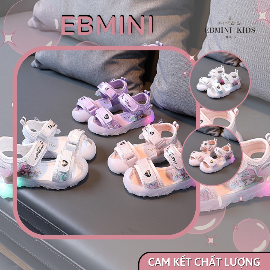 Dép Quai Hậu Bé Gái Siêu Nhẹ Đi Học Chống Trượt - Sandal Trẻ Em Thời Trang 1986 - EBMINI KIDS