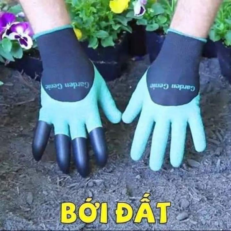Găng Tay Làm Vườn Có Móng Chuyên Dụng Độc Đáo
