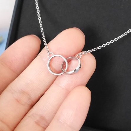 Dây Chuyền nữ Daniiel Wellington Elan Unity Necklace Full box - Tuyển CTV -Hỗ trợ Droship