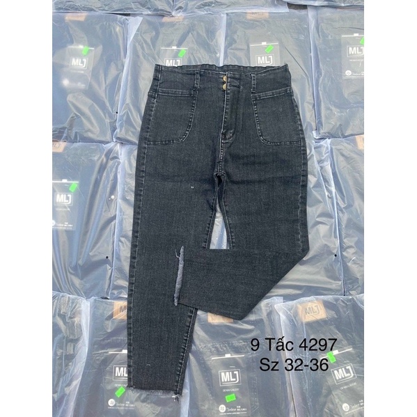 BEST SELLER-Quần jeans 9tấc co dãn mạnh