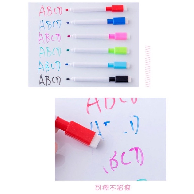 Set 8 Bút Lông Viết Bảng Từ Tính Có Thể Xoá Được