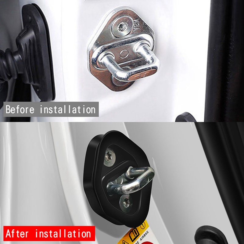 1 Bộ Chốt Khóa Silicon Giảm Tiếng Ồn Cho Honda Accord Civic CRV HRV Odyssey