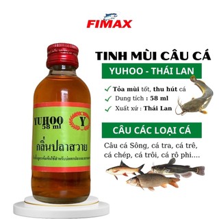 Tinh mùi câu cá trê, tra và các loại cá da trơn - Tinh mùi thái lan Yuhoo - Tinh dầu câu cá
