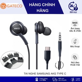 Tai Nghe Nhét Tai Samsung AKG Type C Note 10 Note20 S20 S21 S22 S10 S20 Fe, S21 FE , S22 Plus tai Phone có dây Gaming