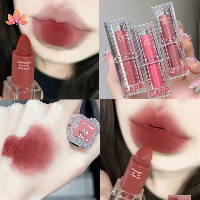 Son Kem Màu Lì Lâu Trôi Thiết Kế Chai Nhỏ Nhắn JP5