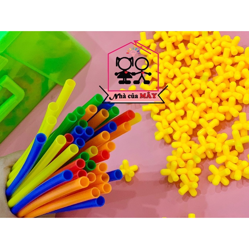 Bộ ghép hình sáng tạo 4D cho các bé từ 3 tuổi