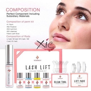 Set uốn mi LASH LIFT hàn quốc / Uốn mi 3D dành cho mi nối <3