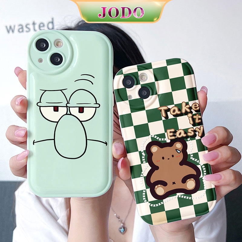 Ốp Điện Thoại Silicon TPU Mềm Hình Bạch Tuộc Có Đệm Khí Chống Sốc Cho iPhone 14 13 12 11 Pro Promax 6 6S 7 8 Plus X XR XSMax SE