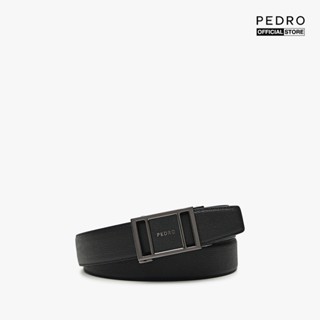 PEDRO - Thắt lưng nam da bản vừa Textured Leather Reversible Tang PM3-15940196-01