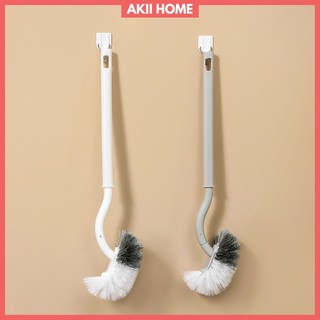 Cọ Toilet Cọ Rửa Nhà Tắm Cán Dài Có Móc Treo CR01