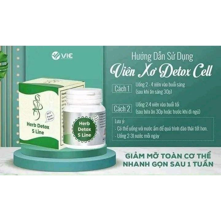 GIẢM MỠ BỤNG HERD DETOX SLINE