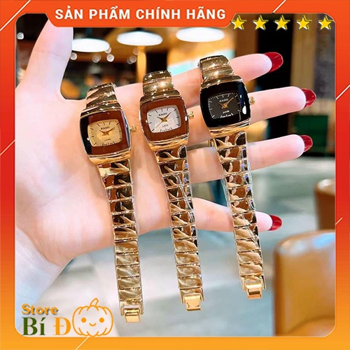 Đồng hồ nữ Rado MÁY NHẬT CHỐNG NƯỚC dây đúc mặt size 32mm cao cấp