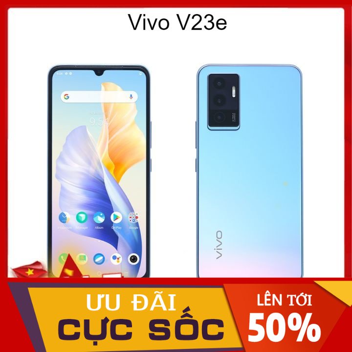 SIÊU HOT_Điện thoại Vivo V23e 8/128gb - Chính hãng 100% - bảo hành 12 tháng - Fullbox đầy đủ phụ kiện