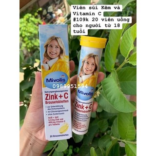 20 viên sủi Mivolis nội địa Đức