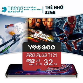 Thẻ nhớ 32GB Yoosee chuyên dụng - dùng cho điện thoại, camera, máy ảnh ... tốc độ cao - Bảo Hành 12 tháng