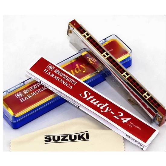 Kèn Harmonica Suzuki Study-24 – Chính hãng