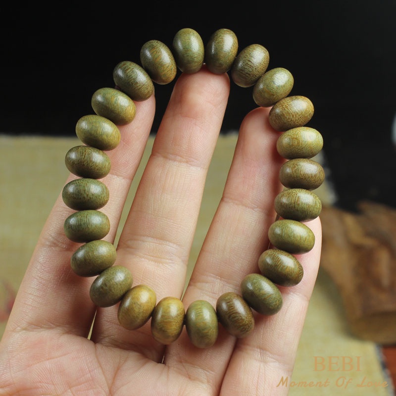 Vòng Tay Chuỗi Hạt Gỗ Đàn Hương 12mm Thời Trang